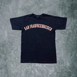 Vintage San Francisco California Tourist Graphic Print Funny Shirt Sz Sm